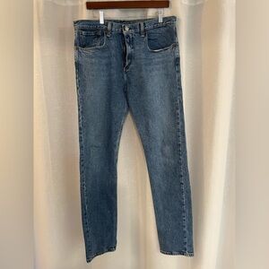 Levi's Men's 512 Slim Straight Jeans in Medium Blue Wash